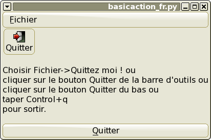 Exemple d'Action lmentaire